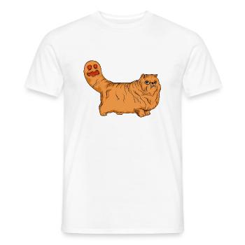 Lustige Katzen 15 - Männer T-Shirt - Weiß - Vorne - AI Model Male 178 dark (178cm)