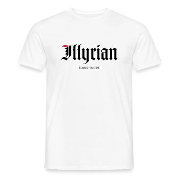 Illyrian - Männer T-Shirt - Weiß - Vorne - AI Model Male 178 dark (178cm)