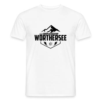 Wörthersee European Roadtrip - Männer T-Shirt - Weiß - Vorne - AI Model Male 178 dark (178cm)
