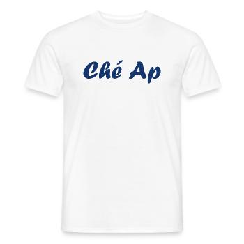 Ché ap - T-shirt homme - blanc - Devant - AI Model Male 178 dark (178cm)