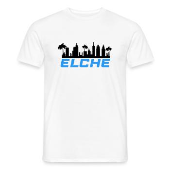 Élans - T-shirt homme - blanc - Devant - AI Model Male 178 dark (178cm)