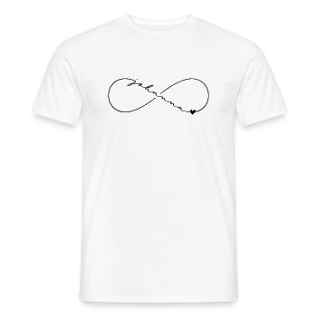 Johanna Name Infinity Symbol - Men's T-Shirt - white - Front - AI Model Male 178 dark (178cm)