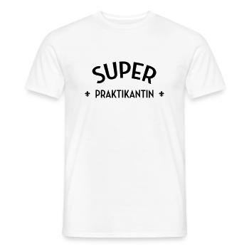 Praktikant Praktikantin Praktikum Kollege Büro - Männer T-Shirt - Weiß - Vorne - AI Model Male 178 dark (178cm)