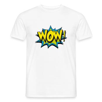 pleurage - T-shirt homme - blanc - Devant - AI Model Male 178 dark (178cm)