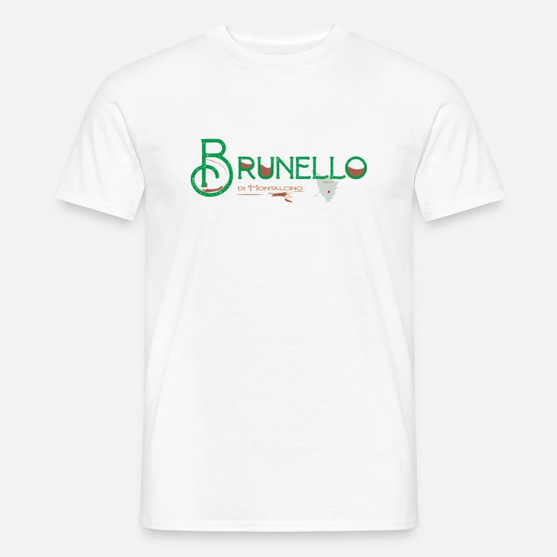 Brunello Reg - T-shirt uomo - bianco