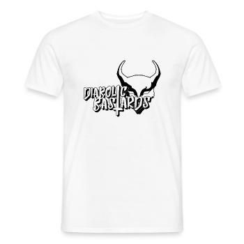 Diabolic Bastards - Männer T-Shirt - Weiß - Vorne - AI Model Male 178 dark (178cm)