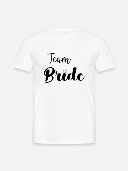 Mariée d’équipe - T-shirt homme - blanc