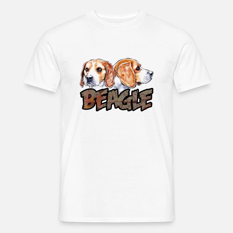 Beagle CO - T-shirt uomo - bianco