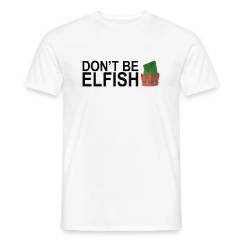 have-a-christmas-like-no-otter-Right - Männer T-Shirt - Weiß - Vorne - AI Model Male 178 dark (178cm)