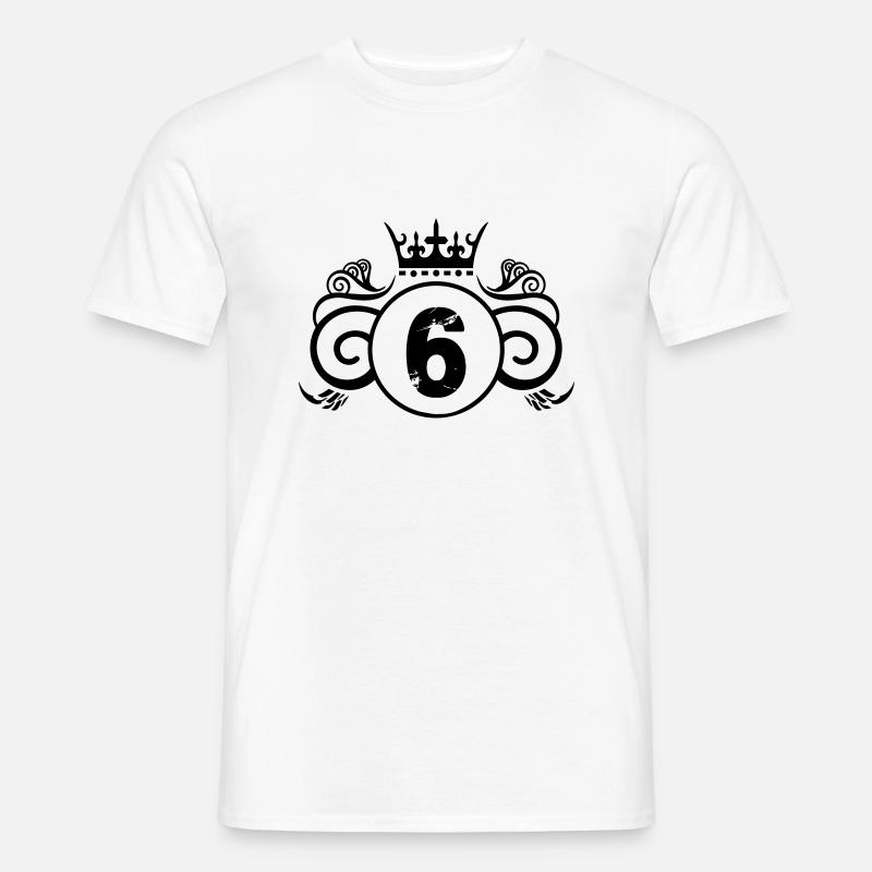 Wappen 6 - Männer T-Shirt - Weiß