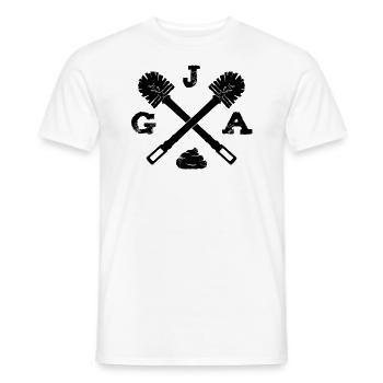 Junggesellenabschied Lustig Hochzeit Bräutigam JGA - Männer T-Shirt - Weiß - Vorne - AI Model Male 178 dark (178cm)