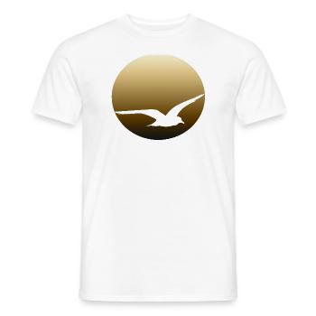 Vogel - Männer T-Shirt - Weiß - Vorne - AI Model Male 178 dark (178cm)