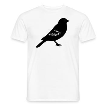 Bird - Men's T-Shirt - white - Front - AI Model Male 178 dark (178cm)