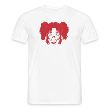 Anime Design - Männer T-Shirt - Weiß - Vorne - AI Model Male 178 dark (178cm)