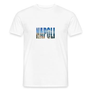 NAPOLI ITALIA - T-shirt homme - blanc - Devant - AI Model Male 178 dark (178cm)