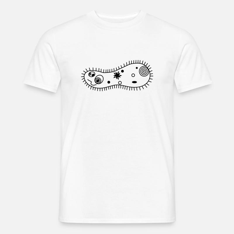 pantoffeltierchen - Männer T-Shirt - Weiß