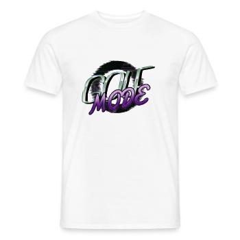 happy golfapparel sayings humor quote - Men's T-Shirt - white - Front - AI Model Male 178 dark (178cm)