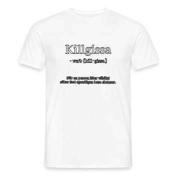 Killgissa - blanc - T-shirt homme - blanc - Devant - AI Model Male 178 dark (178cm)