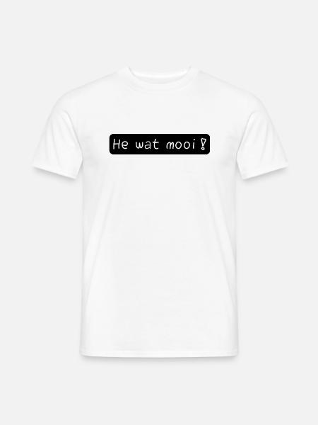 Schön Plattdeutsch Mooi Lustige Sprüche Humor Witz - Männer T-Shirt - Weiß