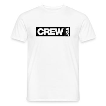 Bachelor Party Crew - Emblem - Men's T-Shirt - white - Front - AI Model Male 178 dark (178cm)