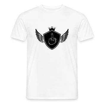 Armoiries, majeur - T-shirt homme - blanc - Devant - AI Model Male 178 dark (178cm)