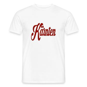 Kärnten - Männer T-Shirt - Weiß - Vorne - AI Model Male 178 dark (178cm)