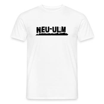 Neu Ulm - Men's T-Shirt - white - Front - AI Model Male 178 dark (178cm)