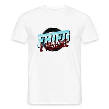 book keeper funny birthday present idea gift lover - Männer T-Shirt - Weiß - Vorne - AI Model Male 178 dark (178cm)