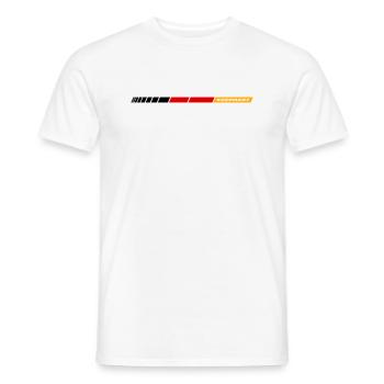Germany - Men's T-Shirt - white - Front - AI Model Male 178 dark (178cm)