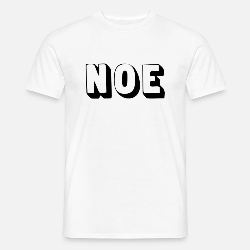 Name - Noe - Männer T-Shirt - Weiß