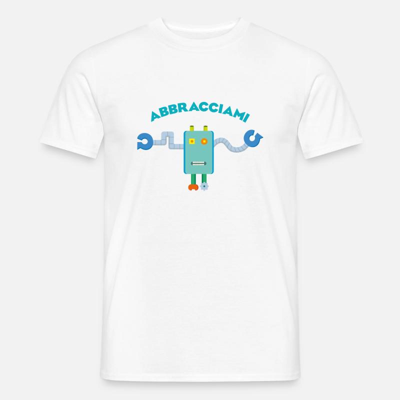 Umarme mich - Männer T-Shirt - Weiß