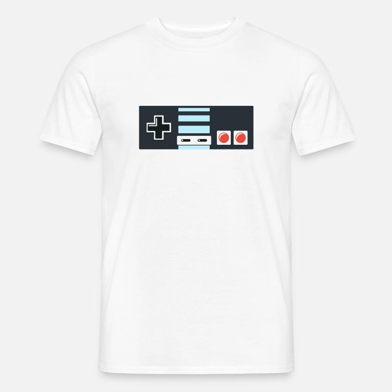 Video Game Controller - Männer T-Shirt - Weiß