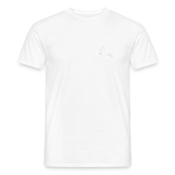 doom prepper craft white - Men's T-Shirt - white - Front - AI Model Male 178 dark (178cm)