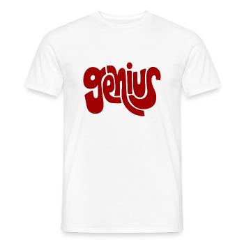 Génie - T-shirt homme - blanc - Devant - AI Model Male 178 dark (178cm)