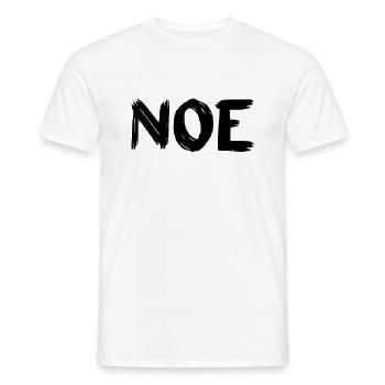 Nein noe Sprüche Lustiges Design - Männer T-Shirt - Weiß - Vorne - AI Model Male 178 dark (178cm)