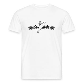 Joueur de handball Handball club Handball Handballeur - T-shirt homme - blanc - Devant - AI Model Male 178 dark (178cm)