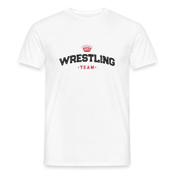 Wrestling Team - Männer T-Shirt - Weiß - Vorne - AI Model Male 178 dark (178cm)