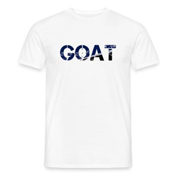 Goat - T-shirt homme - blanc - Devant - AI Model Male 178 dark (178cm)