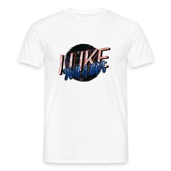 gift awesome present computer robotics engineer - Männer T-Shirt - Weiß - Vorne - AI Model Male 178 dark (178cm)