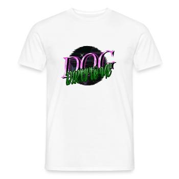 dog pet golden retriever animal shelter - Männer T-Shirt - Weiß - Vorne - AI Model Male 178 dark (178cm)