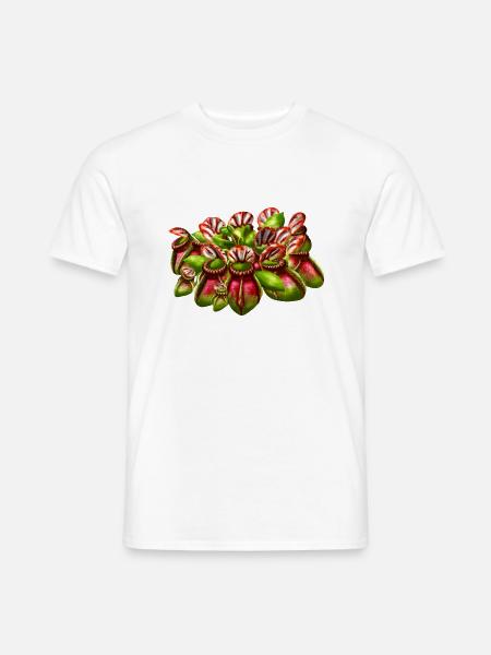 Cephalotus follicularis Dwarf Pitcher Plant Gift - Men's T-Shirt - white