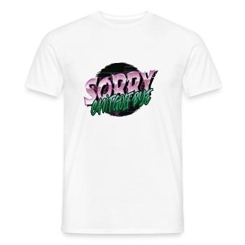 Golf Swing Statement GolfKing Fun Golfer Golfmom - Men's T-Shirt - white - Front - AI Model Male 178 dark (178cm)