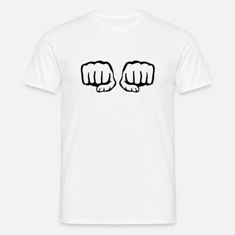 fauste_qa1 - Männer T-Shirt - Weiß