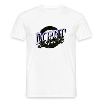 fun birthday funny sayings christmas vacation - Männer T-Shirt - Weiß - Vorne - AI Model Male 178 dark (178cm)