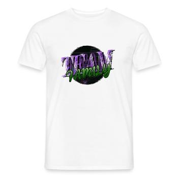 Statement Best Family Party Adoption Child - Men's T-Shirt - white - Front - AI Model Male 178 dark (178cm)