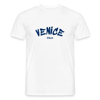 Venice - Venedig - Italia - Italy - Italien - Men's T-Shirt - white - Front - AI Model Male 178 dark (178cm)