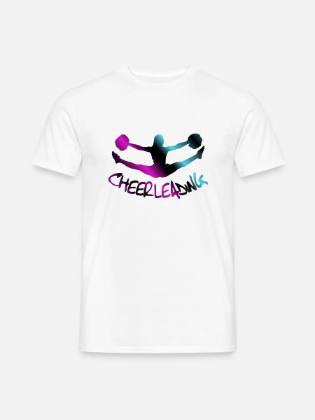 Cheerleading, Cheerleader - Men's T-Shirt - white