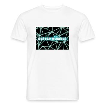 RESTER HUMBLE - T-shirt homme - blanc - Devant - AI Model Male 178 dark (178cm)