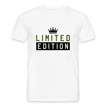 limited edition - Männer T-Shirt - Weiß - Vorne - AI Model Male 178 dark (178cm)