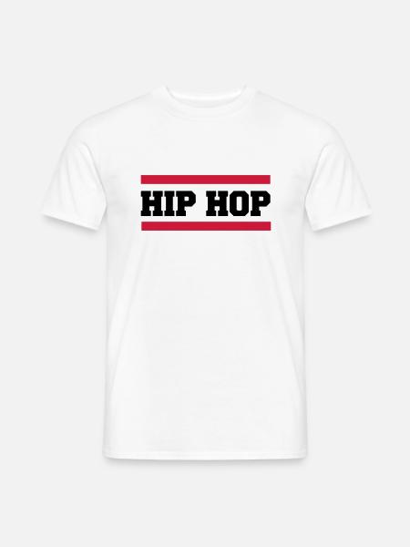 hip_hop - Männer T-Shirt - Weiß